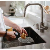 POJAZDY zabawka do kąpieli silikonowy zestaw 4 szt. Vehicles Mushie 10m+