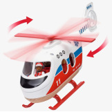 DREWNIANY HELIKOPTER RATUNKOWY z figurkami World Brio 3+