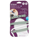 Szałwiowa ELASTYCZNA SMYCZ do bidonu ze słomką Sage B.Box