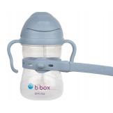 Niebieska ELASTYCZNA SMYCZ do bidonu ze słomką Ocean B.Box