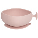 Różowa silikonowa miseczka z przykrywką i przyssawką Blush B.Box