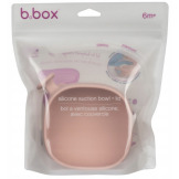 Różowa silikonowa miseczka z przykrywką i przyssawką Blush B.Box
