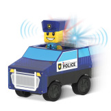 POLICE STATION klocki magnetyczne zestaw 35 el. Magna-Tiles 3+