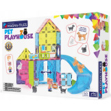 PET PLAYHOUSE klocki magnetyczne zestaw 50 el. Magna-Tiles 3+