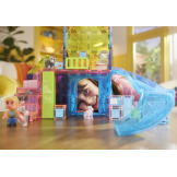 PET PLAYHOUSE klocki magnetyczne zestaw 50 el. Magna-Tiles 3+