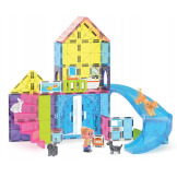 PET PLAYHOUSE klocki magnetyczne zestaw 50 el. Magna-Tiles 3+