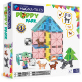 PUPPY PARK  klocki magnetyczne zestaw 27 el. Magna-Tiles 3+