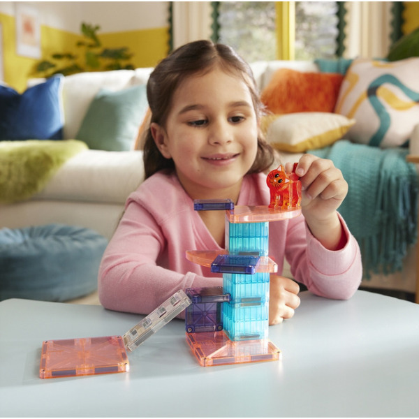 CAT TREE klocki magnetyczne zestaw 13 el. Magna-Tiles 3+