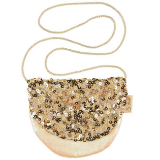 CEKINOWA TOREBKA NA RAMIĘ złota Angelique Souza 3+