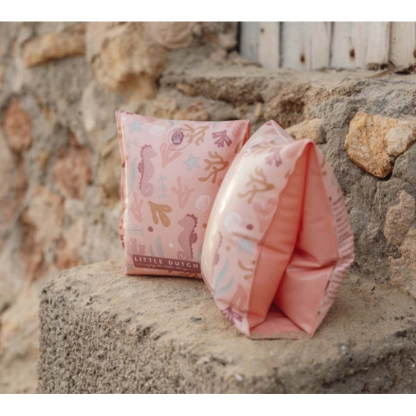 DMUCHANE RĘKAWKI DO PŁYWANIA Pink Ocean Dreams Little Dutch 2-6 lat