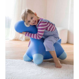 HOPPI DINO skoczek z pompką Cosmic blue Quut 2+