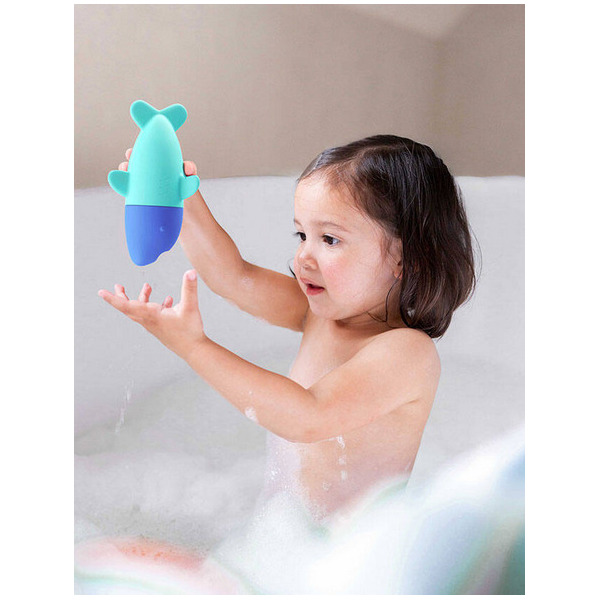 REKIN silikonowa zabawka do kąpieli Squeezi Shark Quut 0+