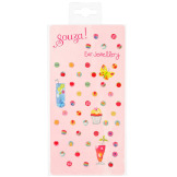 OWOCE kolczyki samoprzylepne duży zestaw 45 szt. Souza 4+