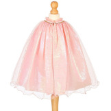 LAURANA Kostium peleryna tiulowa różowa 2 lata Souza