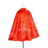 KRÓL - CZERWONY SMOK Kostium peleryna dwustronna 4-7 lat Souza