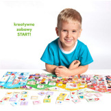 CO ROBIMY PRZEDSZKOLU tekturowe puzzle 40 el. Czuczu 3+