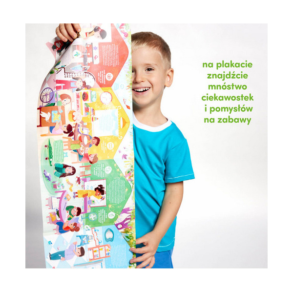 CO ROBIMY PRZEDSZKOLU tekturowe puzzle 40 el. Czuczu 3+