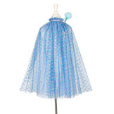 MARLYA Peleryna z opaską do włosów i różdżką kostium syrenka 5-7 lat Souza