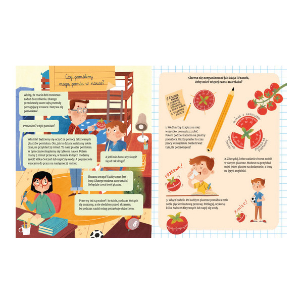 SZKOŁA I JA. UCZYMY SIĘ PLANOWAĆ książka w twardej okładce Agnieszka Łubkowska Nasza Księgarnia