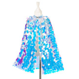 LORELIE Kostium peleryna z dużymi cekinami syrenka 3-4 lata Souza