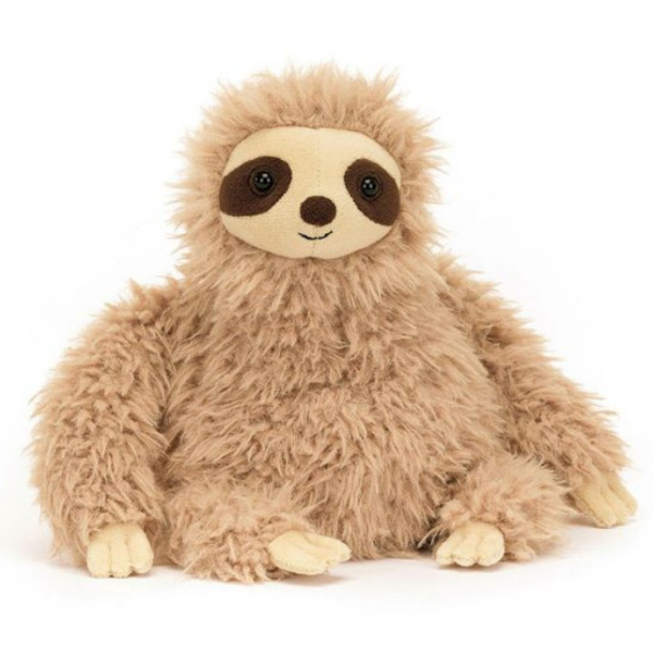 LENIWIEC brązowa przytulanka 22 cm Jellycat 12m+