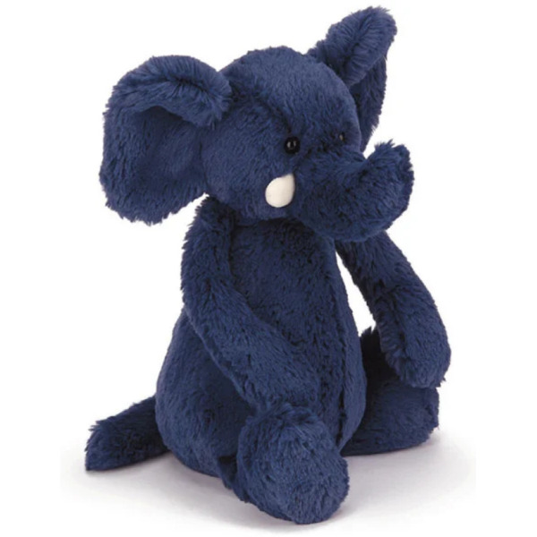 NIEŚMIAŁY SŁONIK granatowa przytulanka 31 cm Jellycat 0+