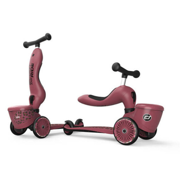 WILDCAT highwaykick 1 Lifestyle 2w1 Jeździk i hulajnoga z zamykanym schowkiem 1-5 lat Scoot and Ride