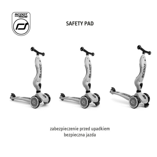 WILDCAT highwaykick 1 Lifestyle 2w1 Jeździk i hulajnoga z zamykanym schowkiem 1-5 lat Scoot and Ride