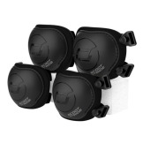 OCHRANIACZE DLA DZIECI na łokcie i kolana - zestaw 4 sztuk czarne BLACK rozmiar XXS Scoot and Ride