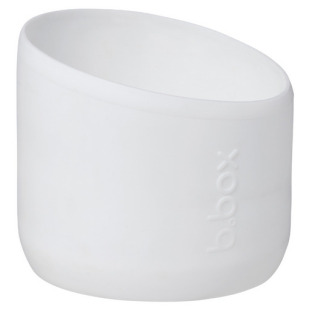 Biała silikonowa  nakładka na butelkę termiczną 1L White Out B.Box