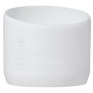 Biała silikonowa  nakładka na butelkę termiczną 1L White Out B.Box