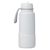 Biała silikonowa  nakładka na butelkę termiczną 1L White Out B.Box