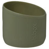 Oliwkowa silikonowa nakładka na butelkę termiczną 1L Olive B.Box