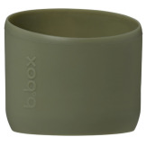 Oliwkowa silikonowa nakładka na butelkę termiczną 1L Olive B.Box