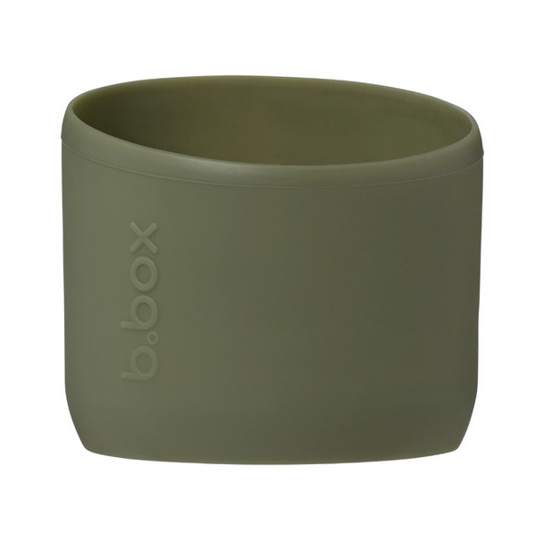 Oliwkowa silikonowa nakładka na butelkę termiczną 1L Olive B.Box