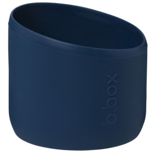 Granatowa silikonowa nakładka na butelkę termiczną 1L Midnight B.Box