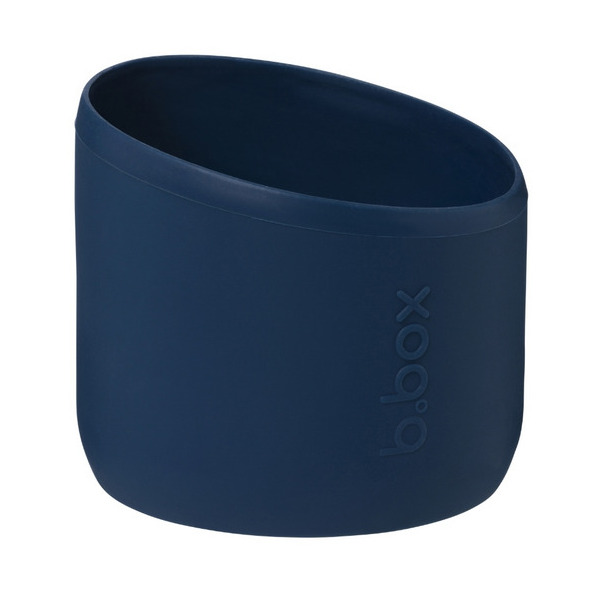 Granatowa silikonowa nakładka na butelkę termiczną 1L Midnight B.Box