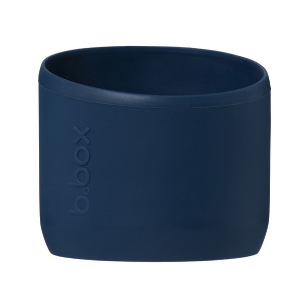 Granatowa silikonowa nakładka na butelkę termiczną 1L Midnight B.Box