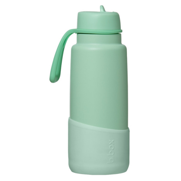 Miętowa silikonowa nakładka na butelkę termiczną 1L Spearmint B.Box