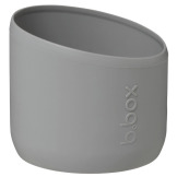 Szara silikonowa nakładka na butelkę termiczną 1L Shadow B.Box