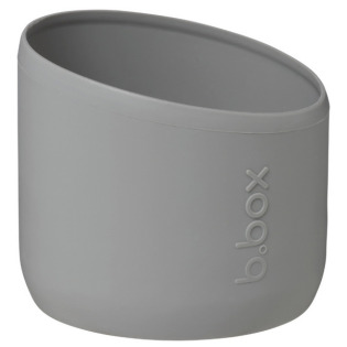 Szara silikonowa nakładka na butelkę termiczną 1L Shadow B.Box