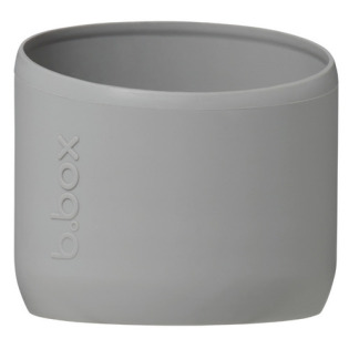 Szara silikonowa nakładka na butelkę termiczną 1L Shadow B.Box