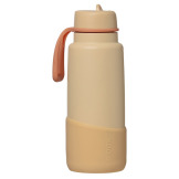 Żółta silikonowa nakładka na butelkę termiczną 1L Melon Mist B.Box