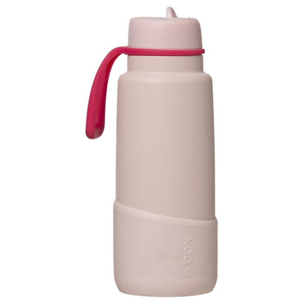 Różowa silikonowa nakładka na butelkę termiczną 1L Pink Paradise B.Box