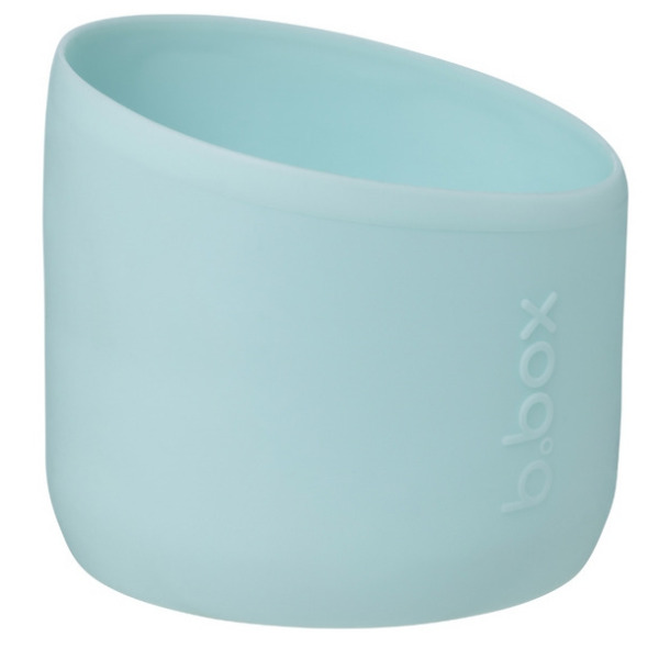 Niebieska silikonowa nakładka na butelkę termiczną 1L Lagoon B.Box