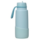 Niebieska silikonowa nakładka na butelkę termiczną 1L Lagoon B.Box