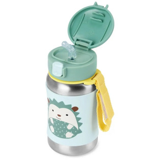 JEŻ termiczny bidon ze słomka wymienną 350 ml ZOO Skip Hop