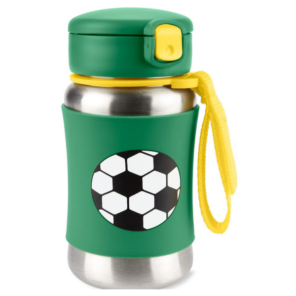 PIŁKA NOŻNA termiczny bidon ze słomka wymienną 350 ml Sparkle Style Skip Hop
