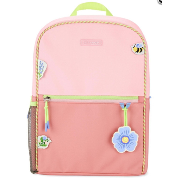 KWIATY POLNE różowy plecak szkolny dla dziecka Wander Skip Hop