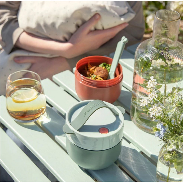 Uniwersalny pojemnik na lunch Green Done By Deer